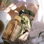 Amber Glass Soap Dispenser - Image 3