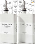 Luxury Glass Olive Oil Dispenser Bottle by BrighterBarns