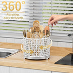 360° Rotating Kitchen Utensil Holder - Image 3