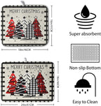 Merry Christmas Dish Drying Mats - Image 2