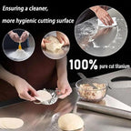100% Pure Titanium Cutting Board Set of 3, Double-Sided Titanium Cutting Boards - Image 2