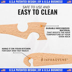 Wooden Oven Rack Puller Stick, Push Pull Tool - Image 5