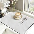 Findosom Dish Drying Mat, Cuttable Drying Mat by Findosom