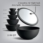 COOK WITH COLOR Mixing Bowls with TPR Lids - Image 2