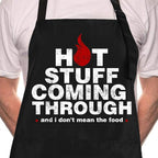 Rosoz Funny BBQ Black Chef Aprons by Rosoz