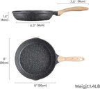 JEETEE Nonstick Frying Pans Skillet - Image 6
