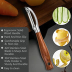 Professional Potato Peeler, Vegetable Peeler Stainless Steel, Carrot Peelers - Image 5