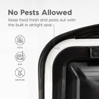 IRIS USA Airtight Dog Food Storage Container, WeatherPro, - Image 4
