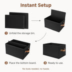StorageWorks Storage Bins for Shelves, Closet Organizers and Storage Baskets - Image 8