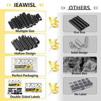274 Pcs Roll Pin Set, Slotted Metric Roll Pins 65Mn Steel - Image 2