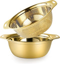 Colander 304 Stainless Steel 4-quart by Gulex