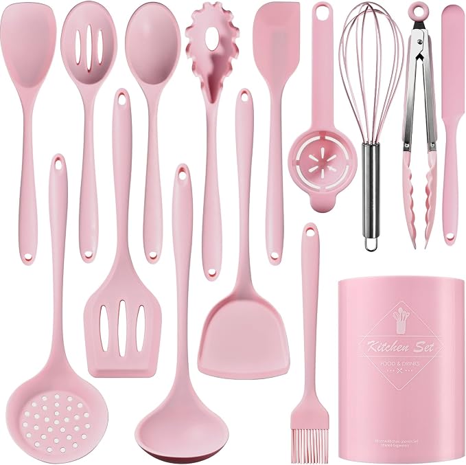 Silicone Kitchen Utensils Set by Unknown