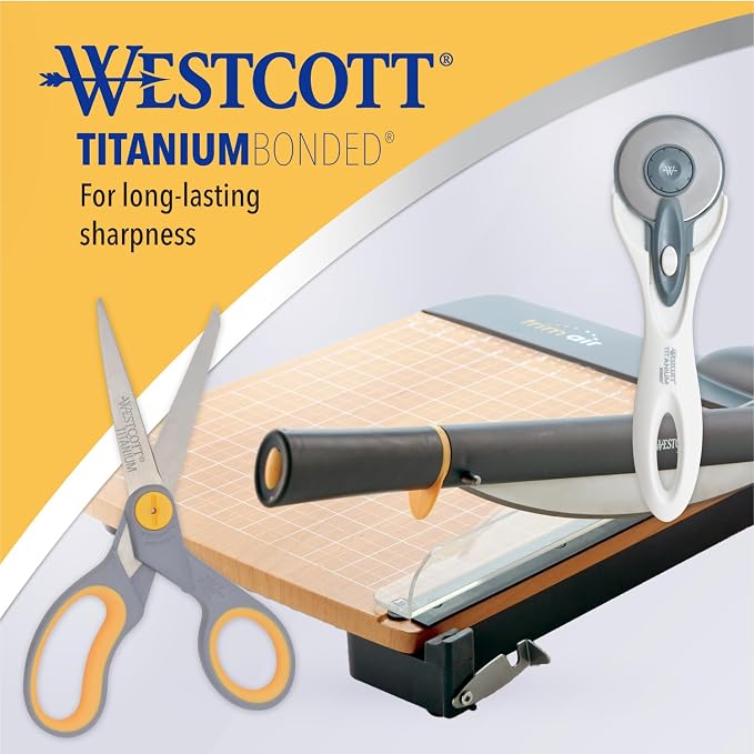 Westcott 8-Inch Titanium-Bonded Scissors - Image 5