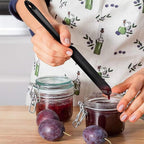 【3 Pack】Silicone Jar Spatula, Long Handle Jar Scraper Spurtle, Sourdough Spatula - Image 5