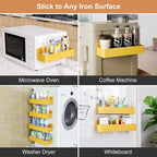 Mystozer Magnetic Spice Rack for Refrigerator, Kitchen Organizer and Storage - Image 6