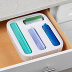 YouCopia StoraBag Drawer Food Bags Dispenser, Plastic Sandwich Bag Organizer - Image 5