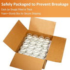 QAPPDA 40 Packs 4oz Glass Mini Mason Jars - Image 7