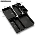 Madesmart 8-Piece Interlocking Bin Pack - Image 3