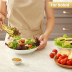 CHENGU 12 Pack Stainless Steel Kitchen Tongs 4/6/6 Inches Food Serving Clip - Image 3