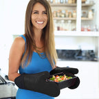 BPA-Free Silicone Oven Mitts Ultra Heat Resistant up to 500°F - Image 7