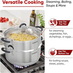 SUNHOUSE - 5.5 Quart Steamer Pots - Image 6