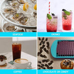 LeeYean Silicone Mini Ice Cube Trays 3 Pack, 160 Crushed Ice Cube Molds Easy - Image 6