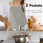 NLUS 2 Pack Cooking Aprons for Women - Image 2
