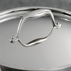 Tramontina Signature Tri-Ply Clad Stainless Steel 10-Piece Cookware Set - Image 6