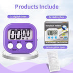 12 Pack Digital Kitchen Timer Magnetic Digital Timer - Image 3