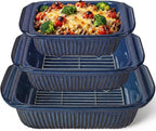 Artena Casserole Dishes For Oven, Ceramic Baking Dish, Large Lasagna Pan by Artena