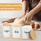 Reallnaive Coffee Tea Sugar Container Set - Image 5