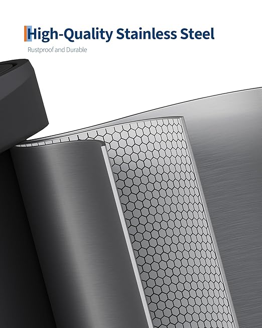 Garvee 21 gal / 80 L Stainless Steel Trash Can - Image 3