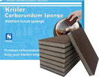 Krisler Carborundum Sponge Nano Emery Sponges Caspian Stone Pot Clean Brush by Kirsler