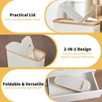 efluky Toilet Paper Storage and Holder 2 in 1, Toilet Paper Storage - Image 4