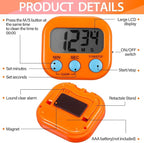 Weewooday 24 Pcs Digital Kitchen Timer Magnetic Timer Bulk On/Off Switch Minute - Image 6