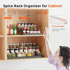 2 Pack Expandable Spice Rack Organizer - Image 4