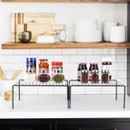 Medium Cabinet Storage Shelf Rack, Kitchen Shelves，Kitchen Counter and Cabinet - Image 2