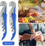 HYZ 2-Pack Wine Opener Waiter Corkscrew, Professional Wine Key - Image 8