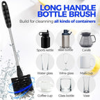 Holikme 5-Piece Bottle Brush Cleaner Set - Image 2