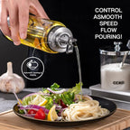 Glass Olive Oil Dispenser Bottle Shatterproof and Leakproof - Image 5