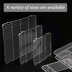 Heavy Duty Baking Rack 6.3"X10.1" Stainless Steel Cooling Rack Oven Safe Fits - Image 5