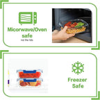 HOMBERKING 24pc Glass Food Storage Containers - Image 5