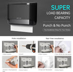Paper Towel Dispenser, Large Capacity Wall Mount Tissue Dispensers - Image 5