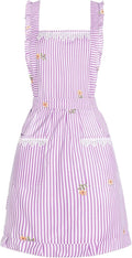 Funny Aprons for Women with Pockets, Kitchen Cooking Grilling Bbq Cute Chef by Aoomzoon