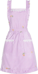 Funny Aprons for Women with Pockets, Kitchen Cooking Grilling Bbq Cute Chef by Aoomzoon