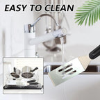 【2 Pack】 Small Metal Spatula Set, Mini Stainless Steel Serving Spatulas - Image 7