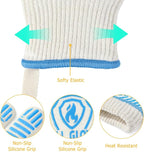QUWIN BBQ Gloves, Oven Gloves 1472℉ Extreme Heat Resistant, Grilling Gloves - Image 2