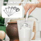 Tablespoon Measuring Spoons Set, Stainless Steel Measuring Spoons - Image 6