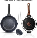 Vinchef Nonstick Sauce Pan & Skillet - Image 5