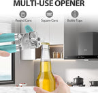 Safring Can Opener Manual, Heavy Duty Handheld Strong Can Opener - Image 5